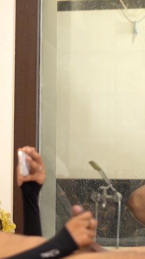 Bhabhi had sex with her step brother-in-law in a hotel and sucked her boobs (Tejaswini)   Clip 1