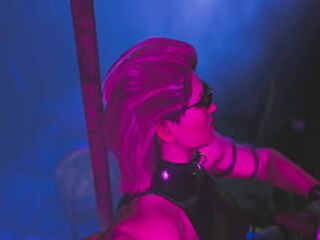 Slutty Meredith Stout sucks and rides a stranger huge black dick at the strip club