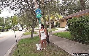 We flashed some dough and got cristal caraballo to hop on the bus