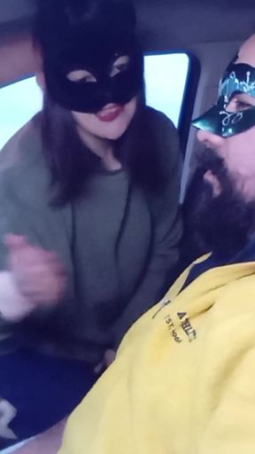 Face slapping in the Car