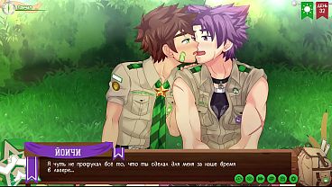 Scene 10 - Yoichi fucked Keitaro, confessing his love for him (russian voice)