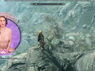 Some Other not many excerpts from my Valentine's Day show, just dorking around playing Skyrim!