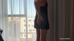 Linda Femboy Moves Her Ass in Front of the Camera