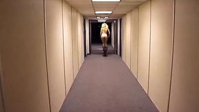 Blonde co-ed ravished by two cocks in this raunchy 3-way freakout