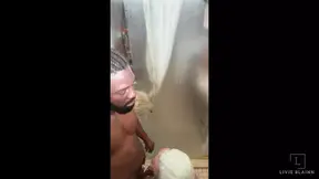 SHOWER SEX WITH BBC BULL