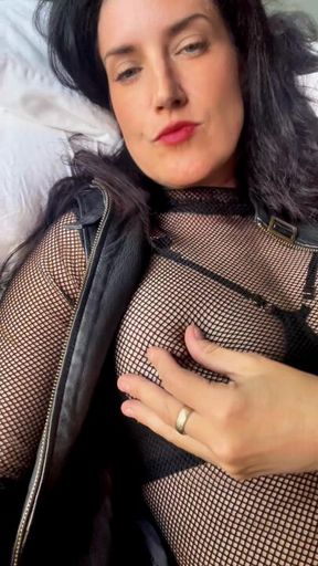 Breast suckling tease and encouraged bi lesson (caring domination)