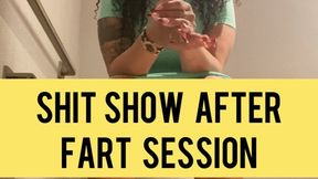 Toliet Time after a Fart Session