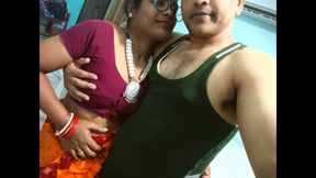 Indian Rajasthani Married School Teacher Hot Sex with Student at home