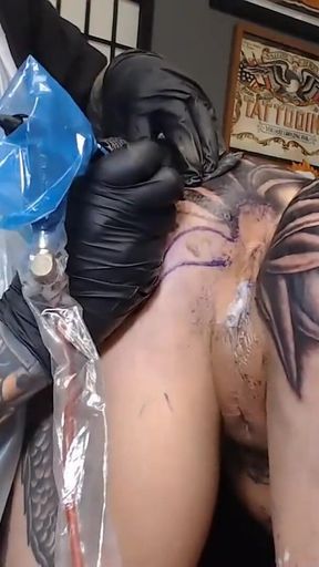 Getting Asshole Tattooed for 4.5 Hours