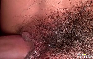 Pure japanese adult video, blonde japanese gets her face and pussy filled with cum after getting