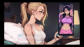 my new girlfriend [ taboo hentai game ] ep.4 stepsis offering nudes and twerking for her stepbro !