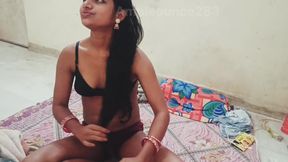 Hot Indian Girlfriend with Boyfriend - Real Private Desi Romance