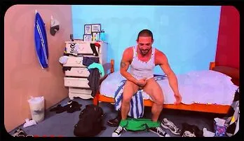 Ceasar Ventura Gets His Hard Cock Satisfied by Darren Silvers' Hungry Muscles