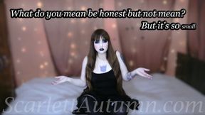A nice honest dick rating? But you are so small - WMV SD 480p