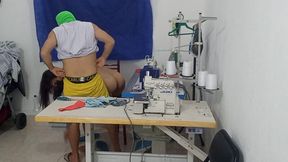A Seamstress Has a Sensual Adventure with Her Co-worker