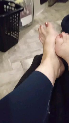 I know you want to kiss my feet.