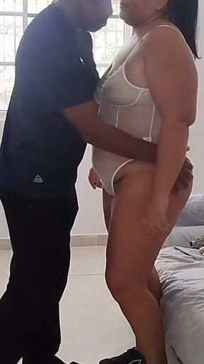 Spectacular moment from &quot;I met a chubby girl and invited her to my house and we ended up fucking leaving her ass full of cum.&quot;