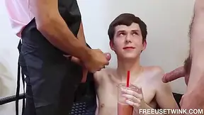 Rides In An Odd Threesome - Freeuse Twink - Amone Bane, Elder Lovell And Jonah Wheeler