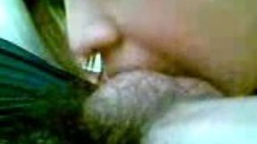 My cute latina brunette babe giving me exclusive blowjob