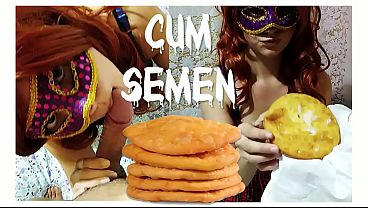 Se acab&oacute_ la mayonesa as&iacute_ que le pido a mi hermanastro que le tire semen a mi Sopaipilla