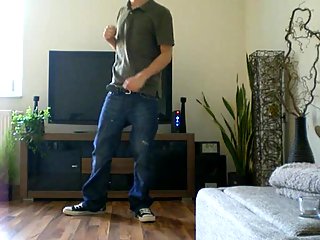 Skinny Boy Stripping, Teasing &amp; Wanking