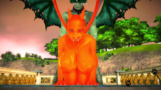 Pokemon Furry Hentai 3D Yiff - Charizard Girl is Ficked by Human Dragon