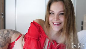 POV Roleplay with a Russian Girlfriend Riding Your Cock - ImMayBee