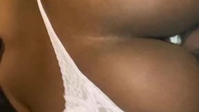 Giving Creamy back shots to stepsister bff