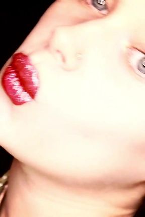 Smoking compilation &amp; lipstick &amp; lip fetish!