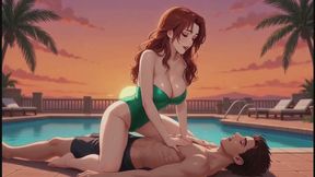 CPR Fantasies #12B: Confessions of a Poolside Resuscitator (Animated)