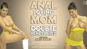 ”Ass Pumping loving mom Kate Jones gets double fucked in rough threesome”
