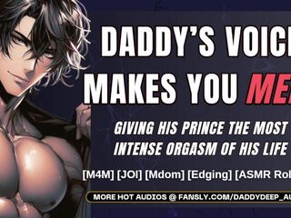 Taskmaster Boyfriend Edges & Teases U to Mad Climax - JOI - Boy Groaning Audio - Homosexual NSFW ASMR