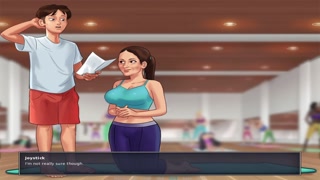 SUMMERTIME SAGA (PT 54) - Neighbor is a yoga instructor -Ms Johnson Route