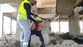Electrician Takes a Steamy Break for Some Dildo Fun with Partner