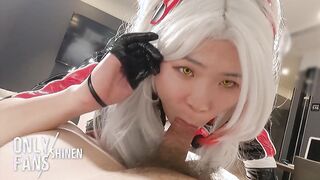 【Azur Lane】✨ Super-Sexy Race Goddess Prinz Eugen Cosplayer get Porked, Crossdresser She-Male Manga Porn Costume Play nine