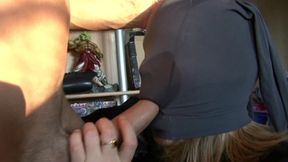 nylonxtreme - update #20 - nylon pink on legs and grey on face