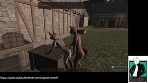 Furry captain destroyed by twitch streamers ass fucking
