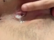 Look how wet I am daddy.