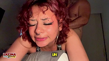 Emily Sinner - Goth Alt 18 Year Old Emo Babe With Fat Ass Takes Huge Creampie In Her Teen Pussy Latina Casting Couch