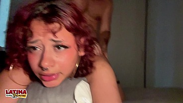 Emily Sinner - Goth Alt 18 Year Old Emo Babe With Fat Ass Takes Huge Creampie In Her Teen Pussy Latina Casting Couch