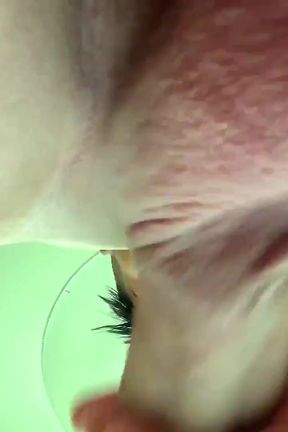 Close up Bottom View for Teen Balls ( Under Balls POV )