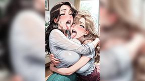 Threesum Blowjob Pussy Fuck