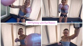 POV Fighting with Mya Pleasure 4K