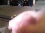 Lance Lil dick jerking off again