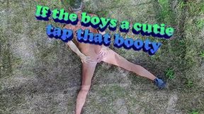 Compilation Booty, Bum, Ass, Asshole, Butt, Buttocks, Bottom, Buttplug, Naked, Nudity, Nudist, Outside