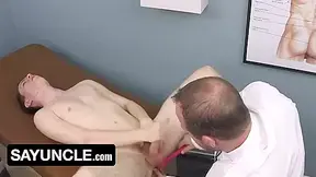 Virginal Young Dude Shoots Super-fucking-hot Spunk While Being Rectal Plowed With A Faux-cock By The Pervert Therapist