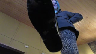 Lux Lives Giantess Snowy Boot Worship
