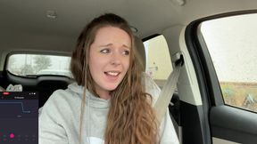 Enjoying a Good Masturbation Session in the Car by Target and Starbies