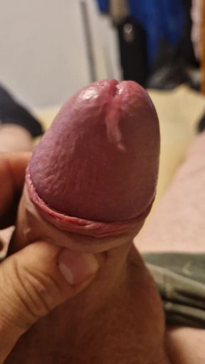 The lust drop is coming.... Aroused cock..