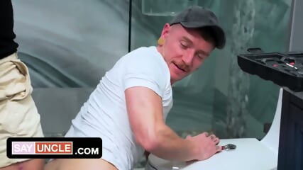 Plumber's Special Service - Fixing Pipes And Assholes With His Thick Cock  Estonian
